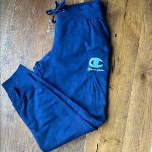 Champion womens Navy Jogger Pants
